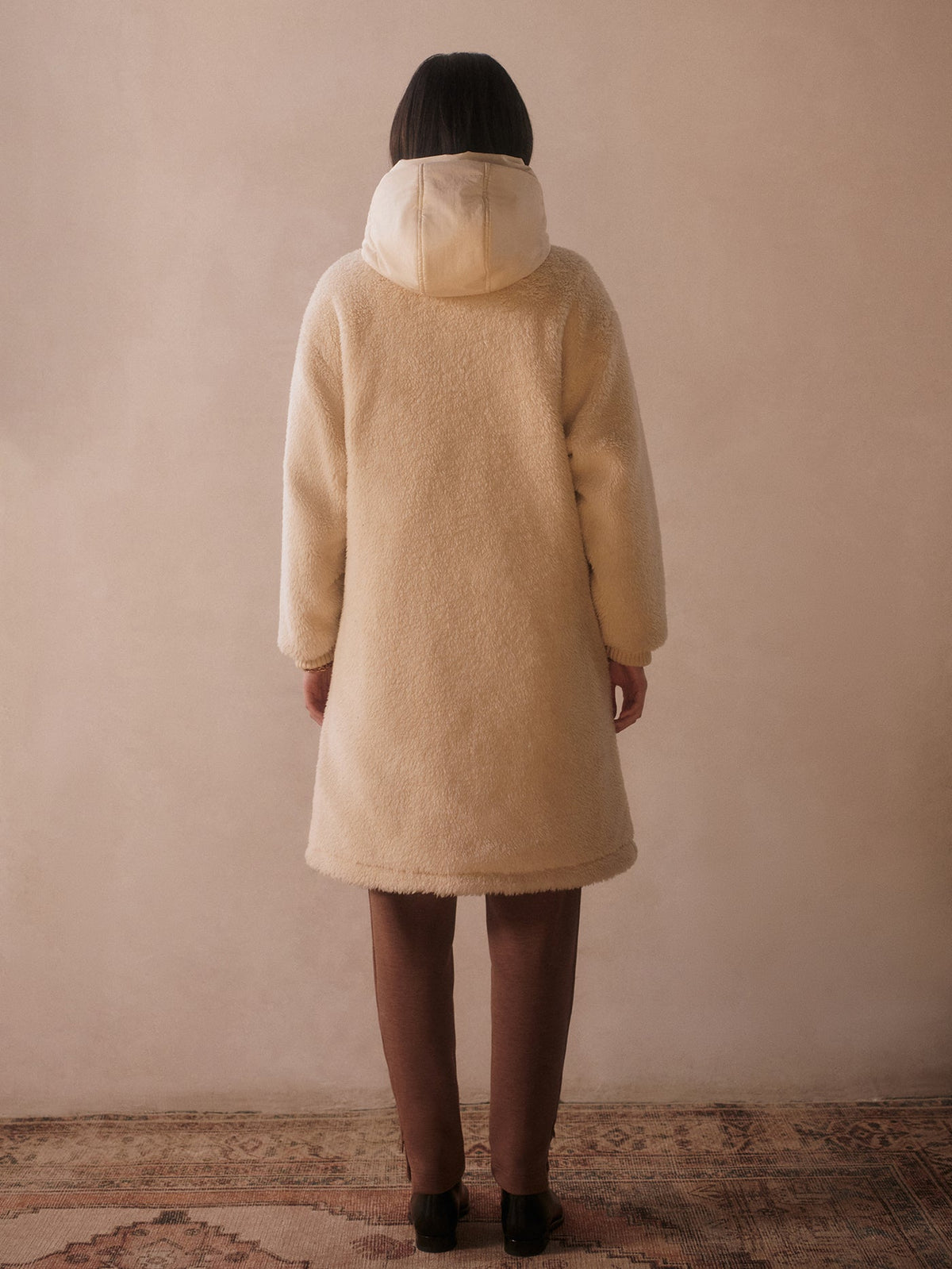 Cyrus Reversible Coat Sandshell - Varley
