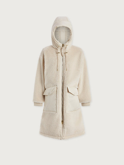 Cyrus Reversible Coat Sandshell - Varley