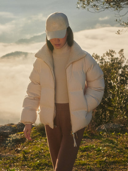 Brackley Cord Puffer Jacket Birch - Varley