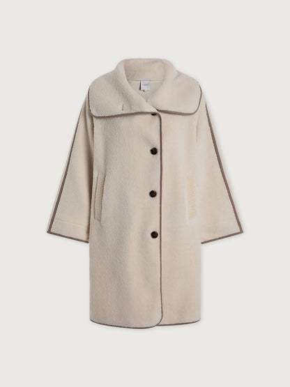 Clemence Sherpa Coat Sandshell - Varley