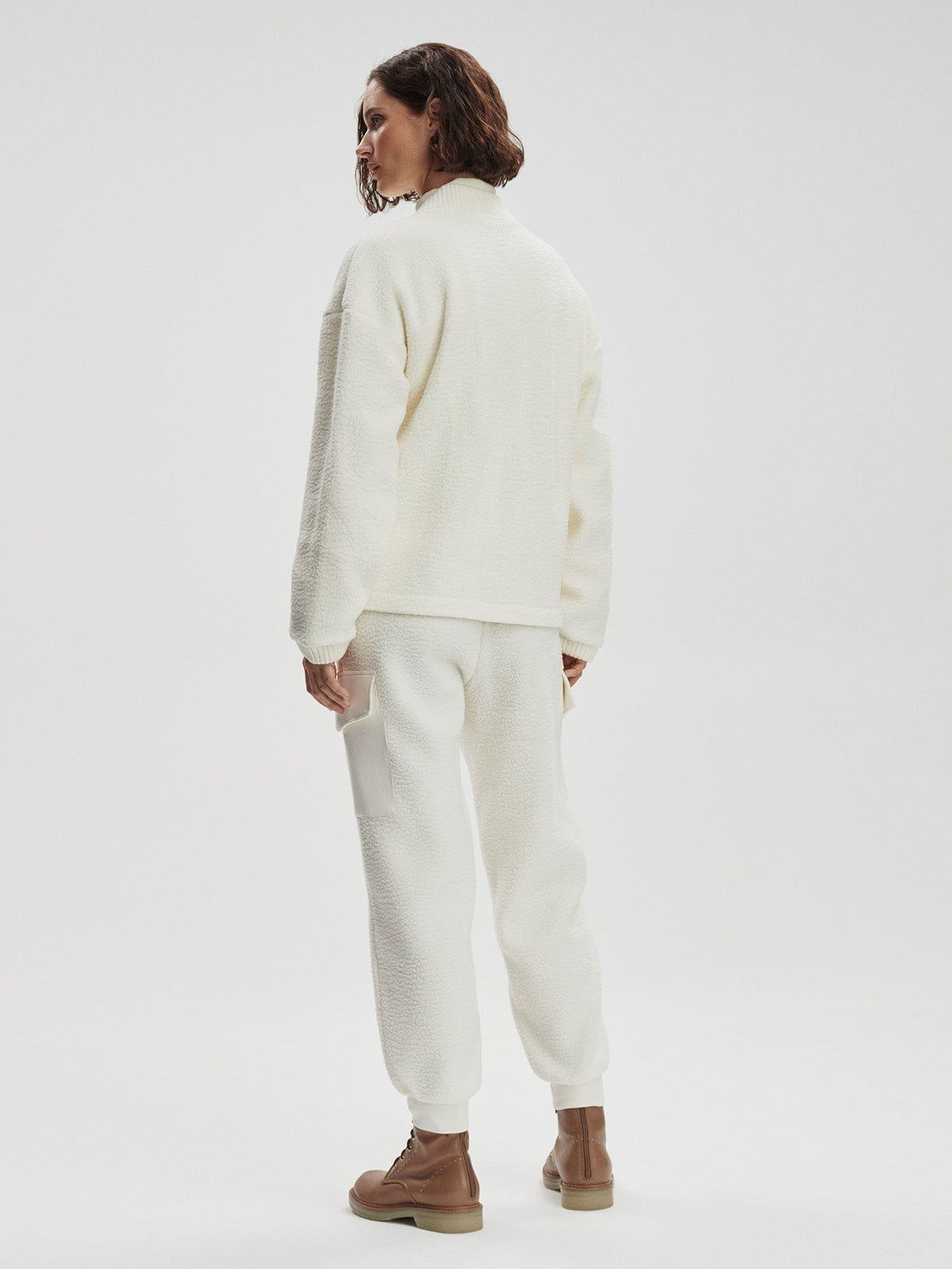 Willmont Patch Pocket Fleece Egret - Varley