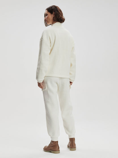 Willmont Patch Pocket Fleece Egret - Varley
