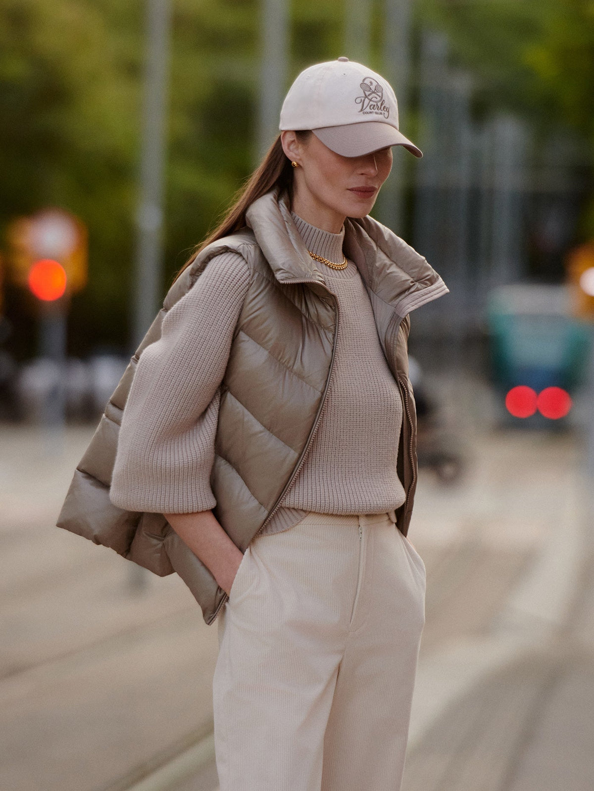 Bextor Lightweight Down Gilet Simply Taupe - Varley