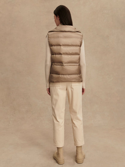 Bextor Lightweight Down Gilet Simply Taupe - Varley