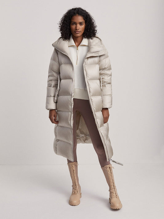 Payton Puffer Coat Cloud Metallic - Varley
