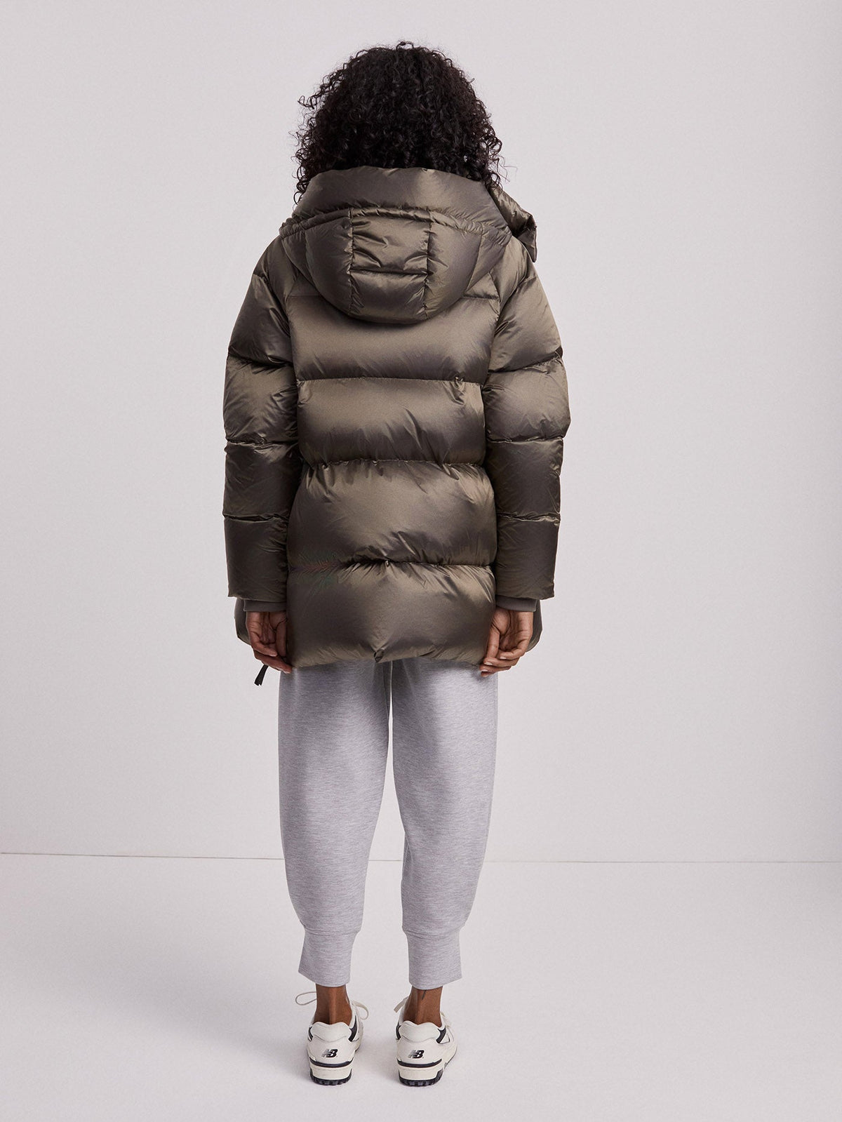 Canton Down Jacket Brushed Olive Metallic - Varley