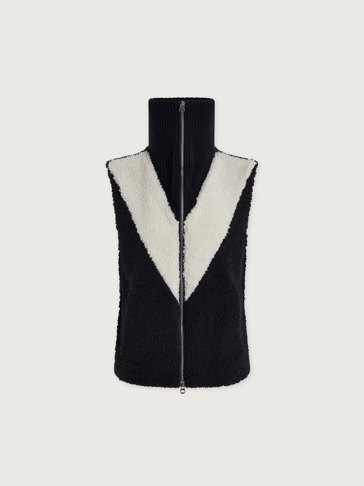 Caspian Sherpa Gilet Black - Varley