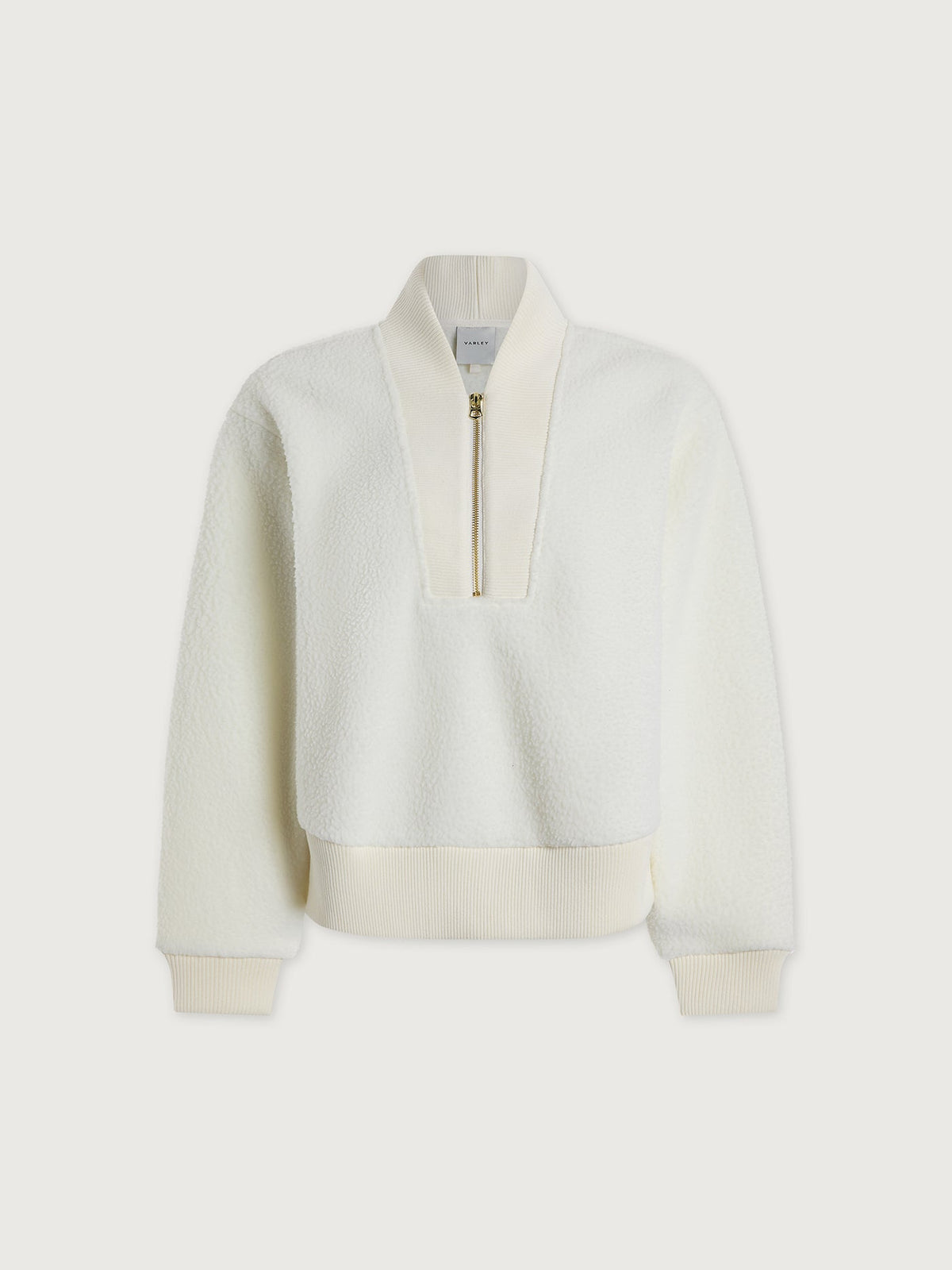Mumford Half Zip Fleece Egret - Varley