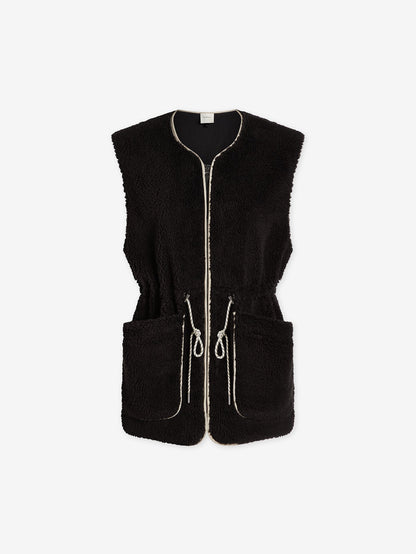 Kestrel Sherpa Gilet | VARLEY US Black - Varley