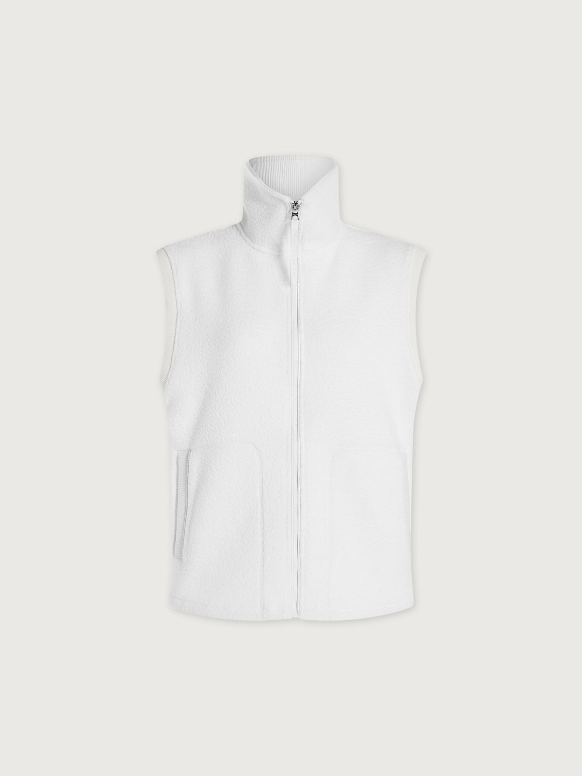 Maggie Fleece Gilet 2.0 Egret - Varley
