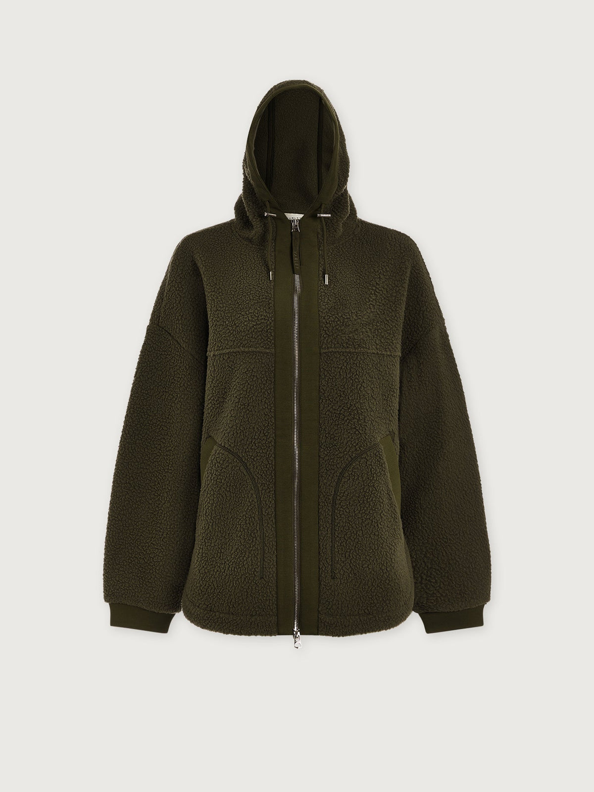 Fey Relaxed Fleece Racing Olive - Varley