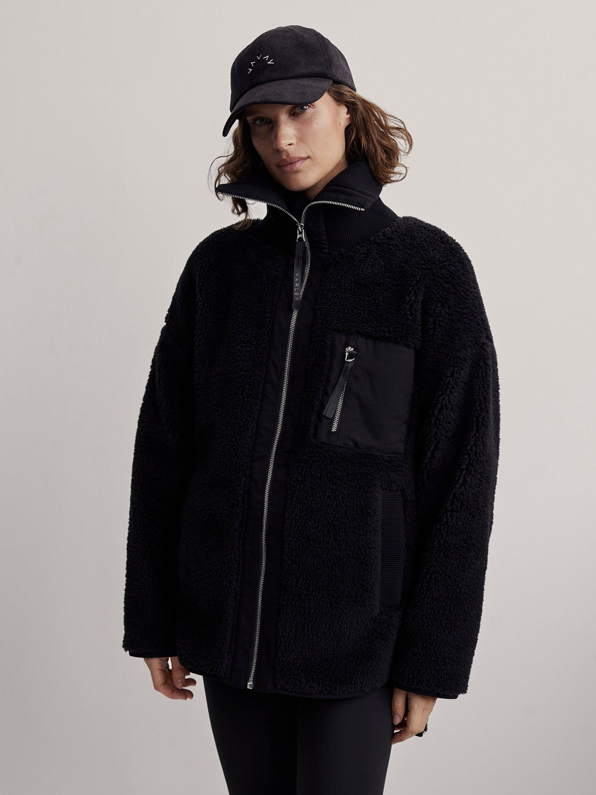 Myla Zip Through Jacket | VARLEY US Black - Varley