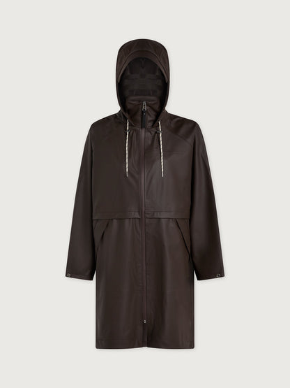 Kirsten Raincoat Dark Truffle - Varley