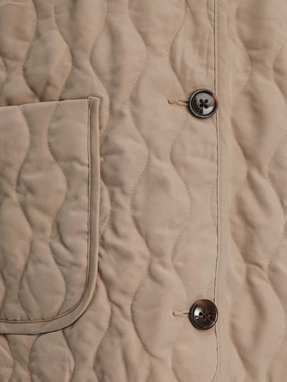 Karla Quilted Gilet Light Taupe - Varley