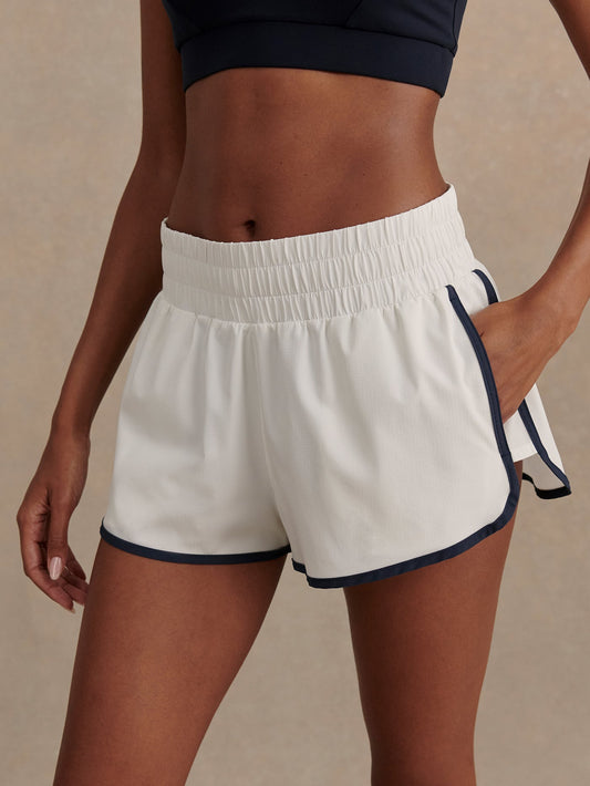 Arlington Running Short 2" | VARLEY US White - Varley
