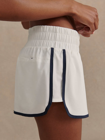 Arlington Running Short 2" | VARLEY US White - Varley