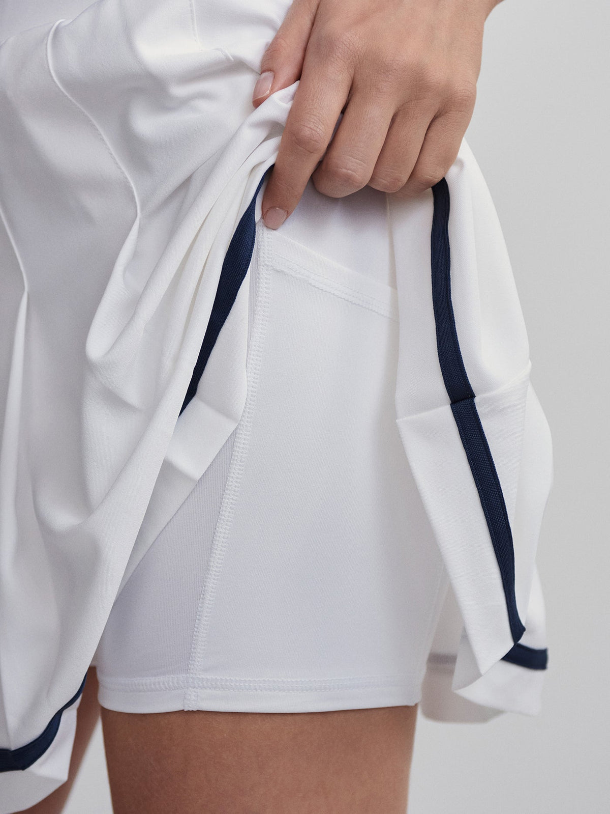 Clarendon High Rise Skort 16 | VARLEY US White - Varley