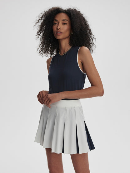 Bronte 2 in 1 Skirt 15.5 White/ Blue Nights - Varley
