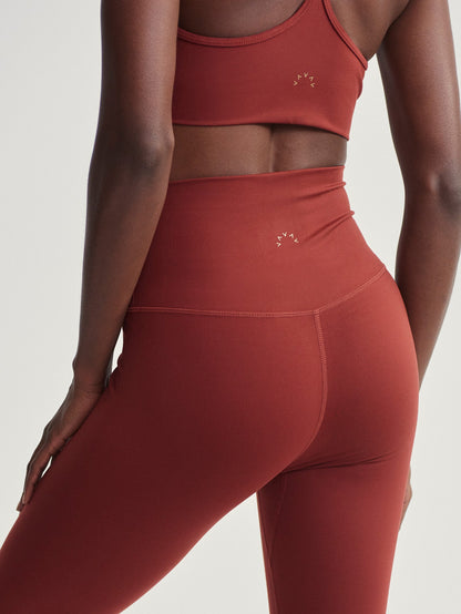 Freesoft Super High Legging 25 Russett Brown - Varley