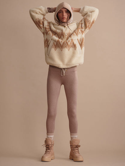 Always Warm Base Layer Legging | VARLEY US Taupe Marl - Varley