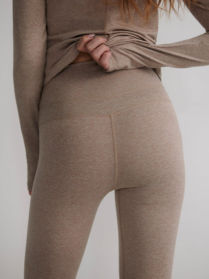 Always Warm Base Layer Legging | VARLEY US Taupe Marl - Varley