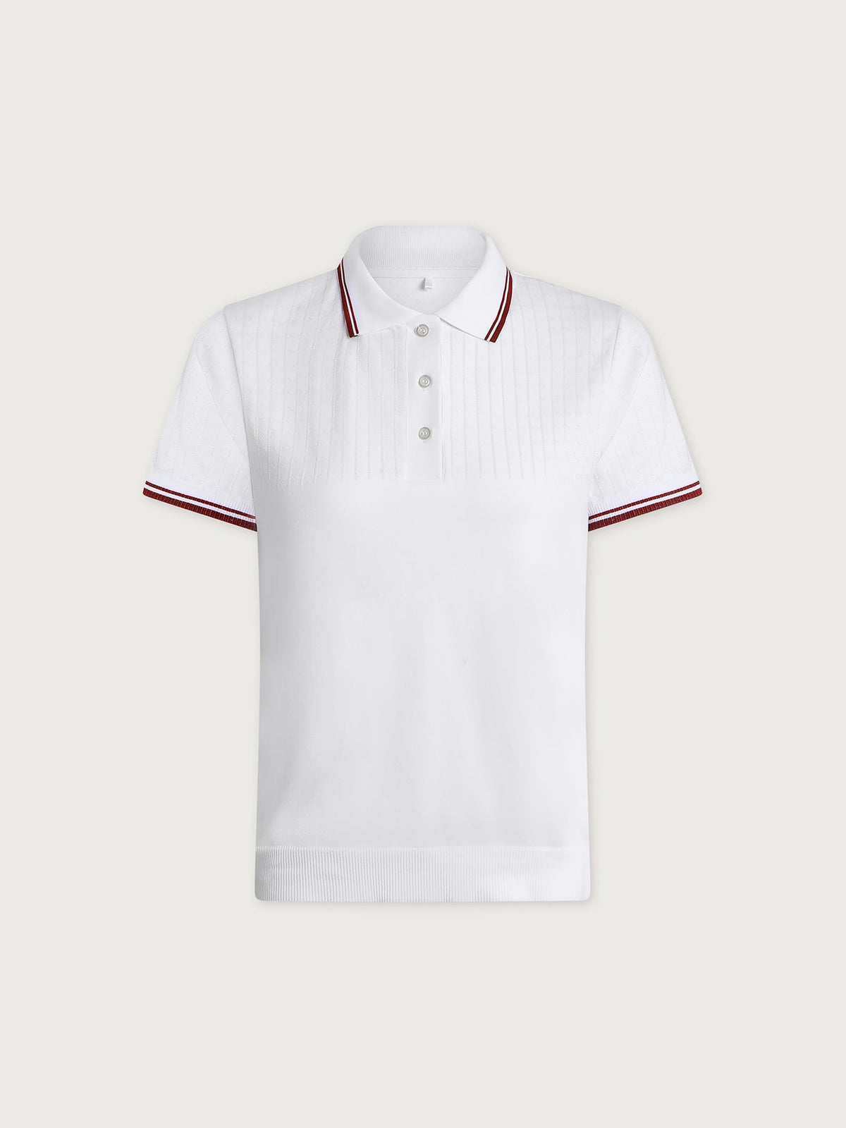 Mickey Seamless Polo Shirt White - Varley