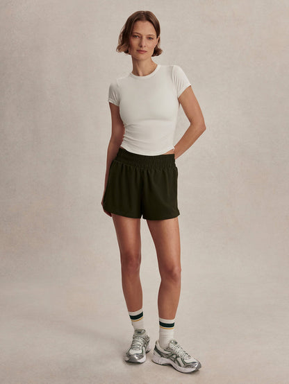 Casper Seamless Tee White - Varley