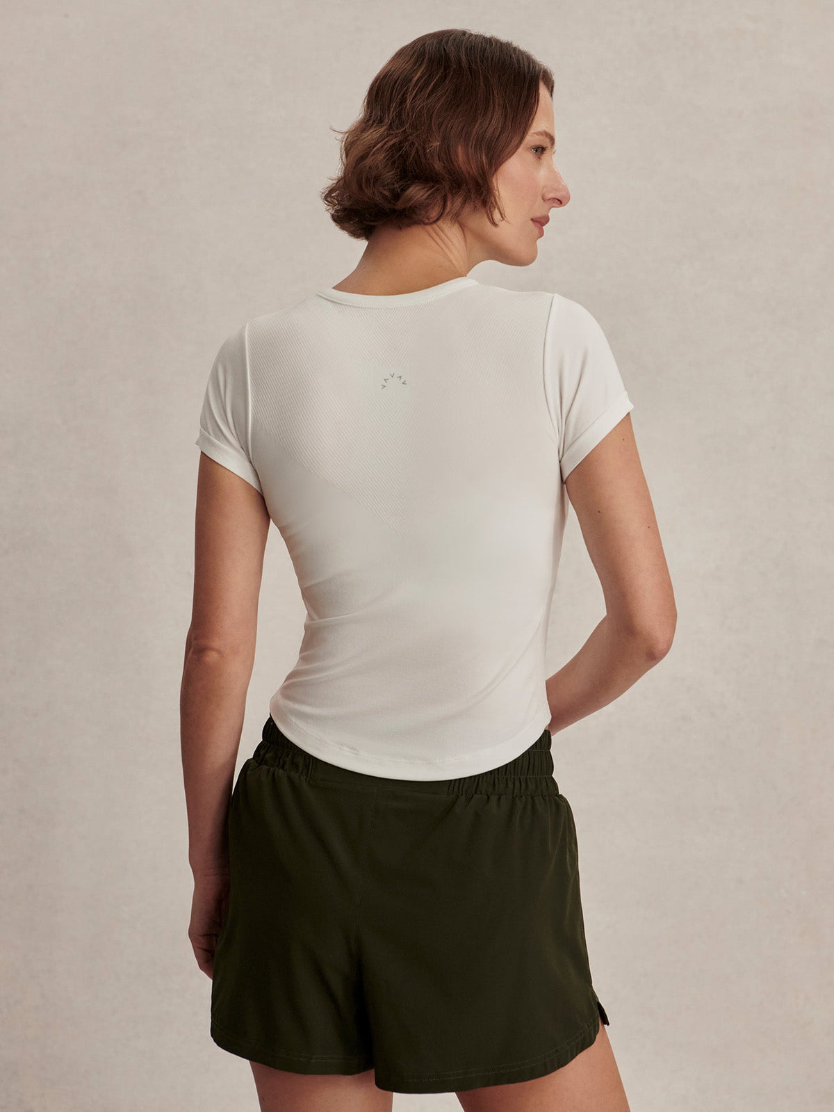 Casper Seamless Tee White - Varley