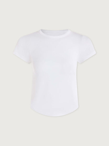 Casper Seamless Tee White - Varley