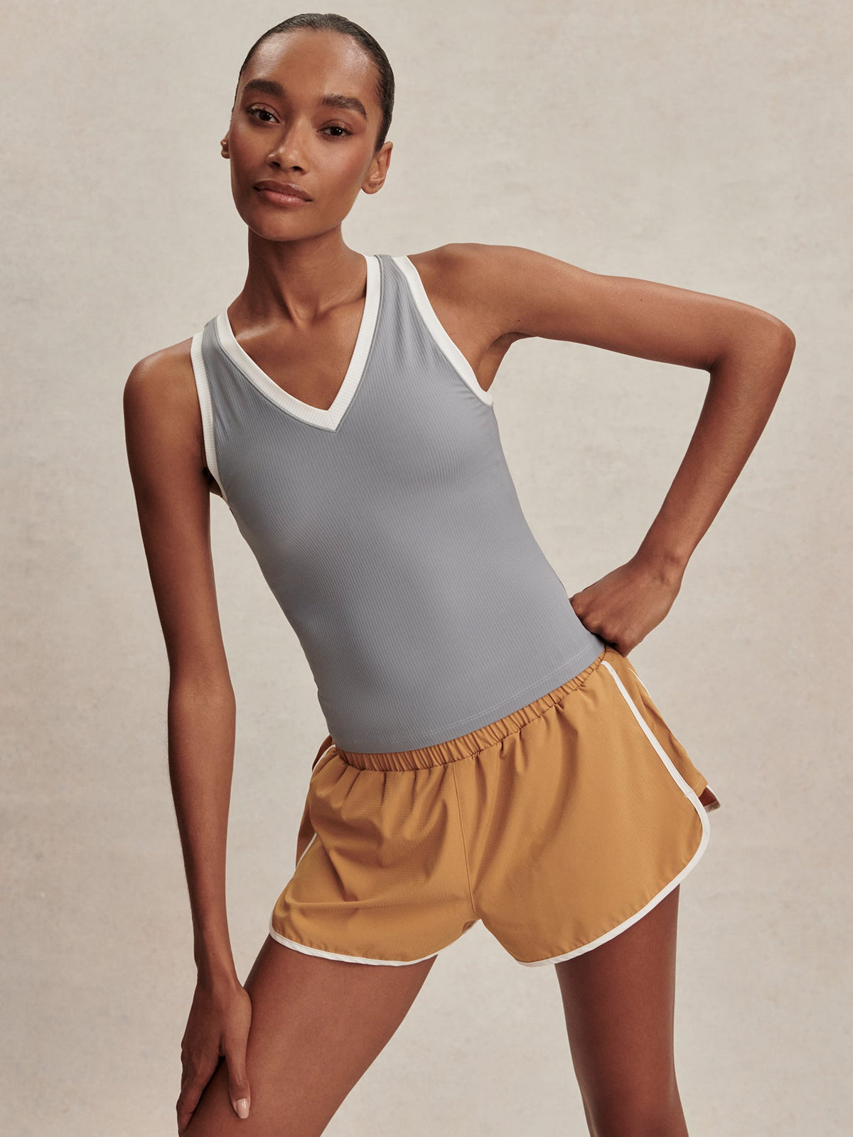 Chia V-Neck Tank Wind Blue - Varley