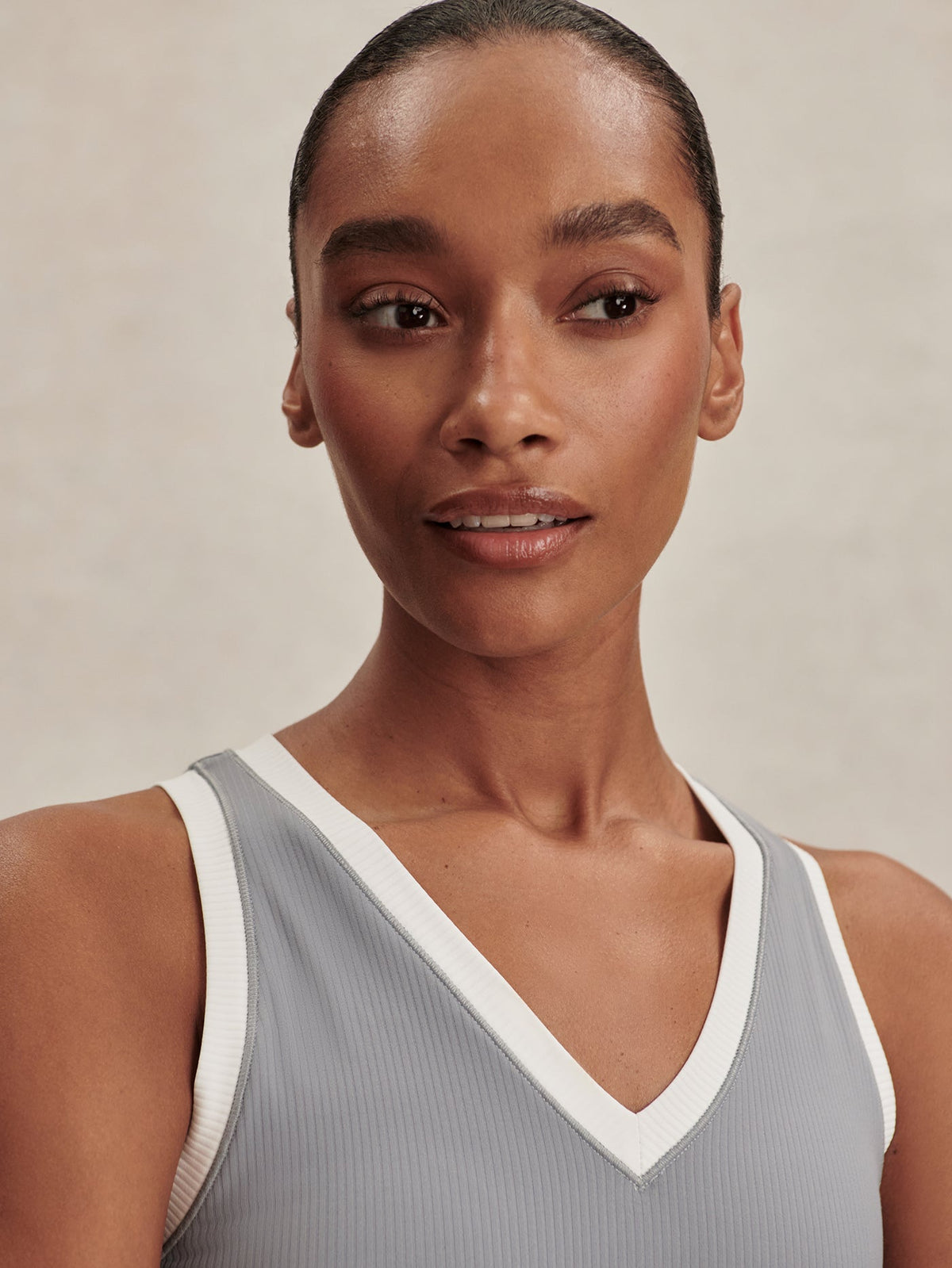 Chia V-Neck Tank Wind Blue - Varley
