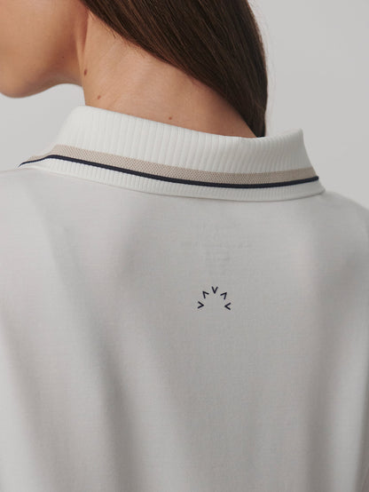 Elton Performance Polo White - Varley