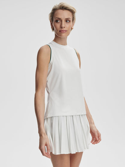 Arton Performance Tank White/ Forest - Varley