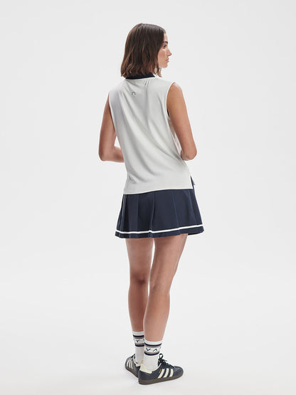 Shelby Performance Tank | VARLEY US White/ Blue Nights - Varley