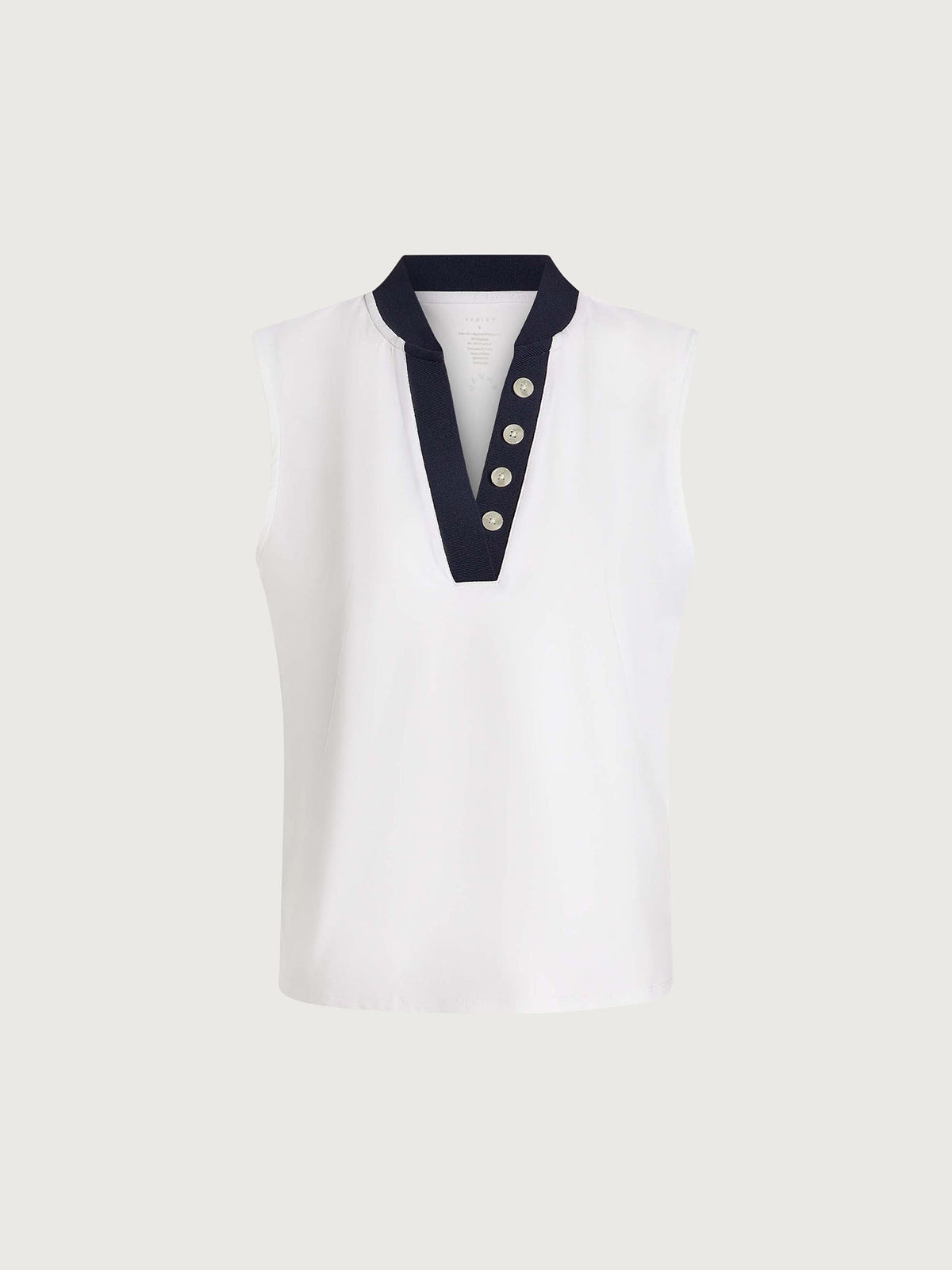 Shelby Performance Tank | VARLEY US White/ Blue Nights - Varley
