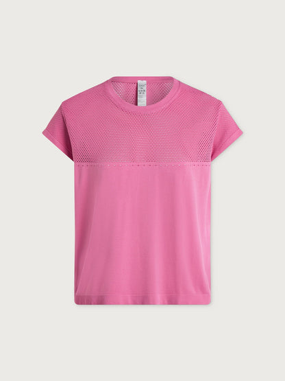Calloway Boxy Tee | VARLEY US Ibis Rose - Varley