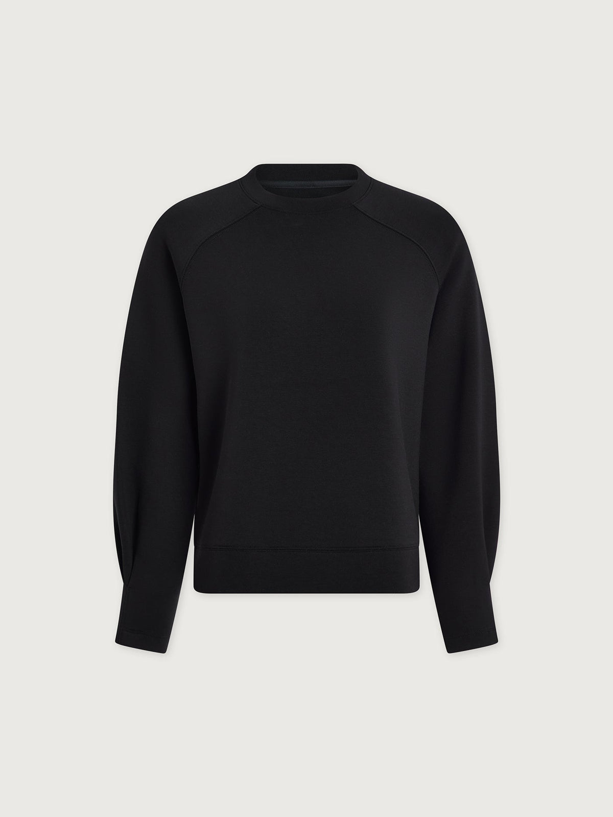 Zosia Crew Neck Active Sweatshirt Black - Varley
