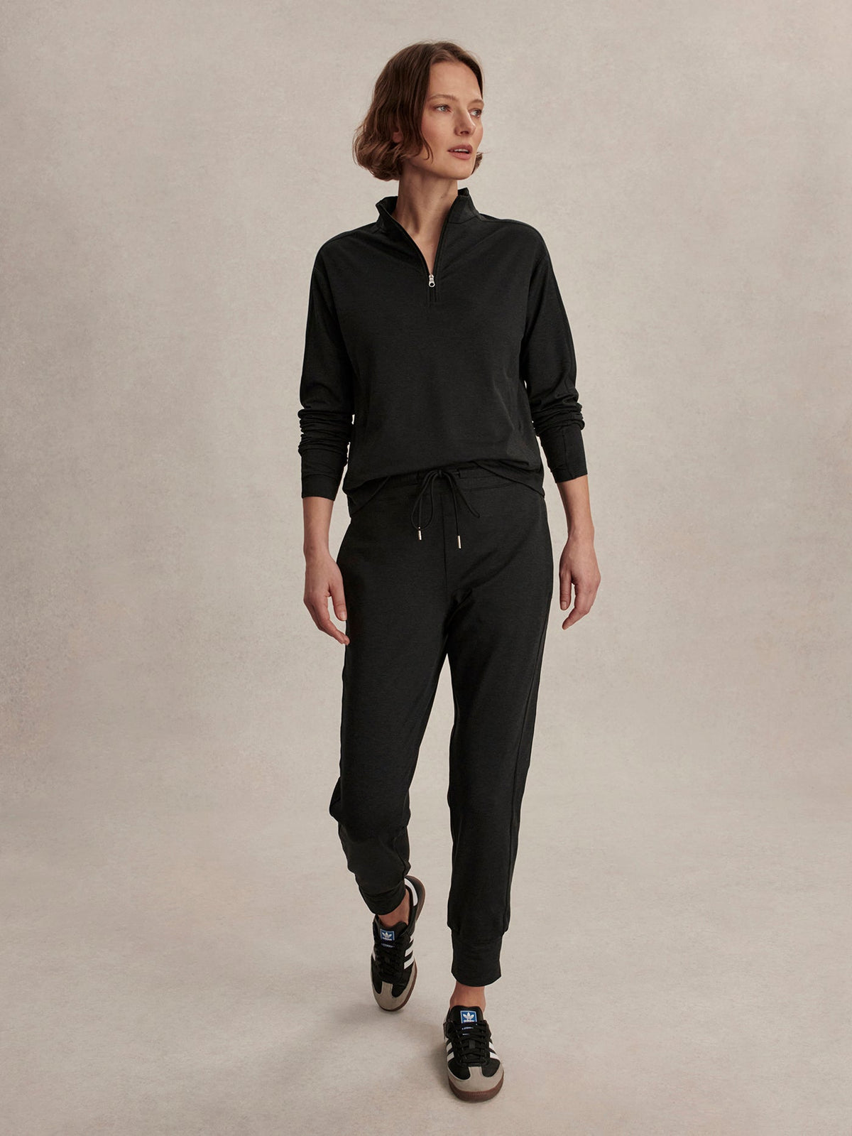 Aisling Active Sweatpant 27 Black Marl - Varley