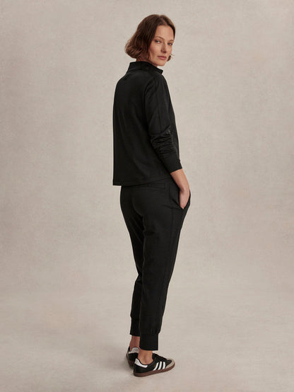 Aisling Active Sweatpant 27 Black Marl - Varley