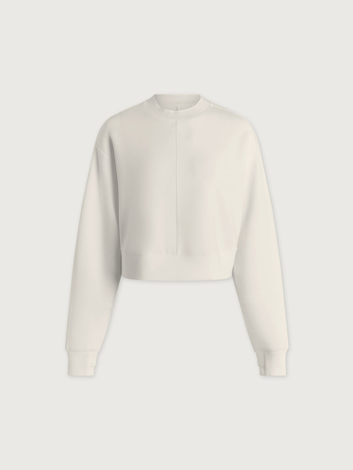 Tasmin Cropped Sweat Snow White - Varley
