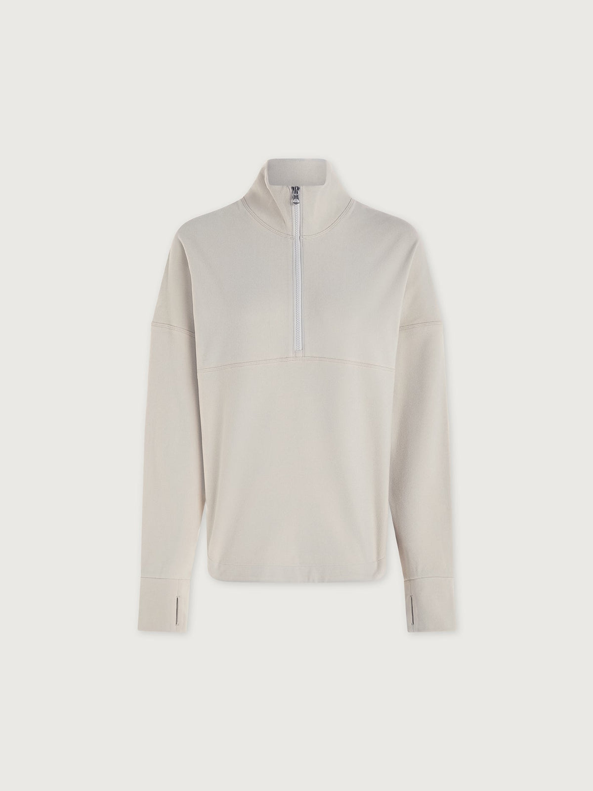 Erina Half-Zip Active Sweatshirt Cement Marl - Varley