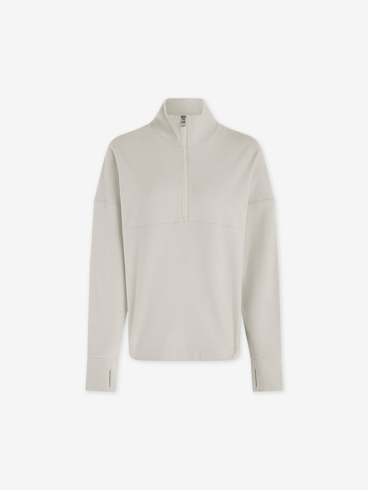 Erina Half-Zip Active Sweatshirt Cement Marl - Varley
