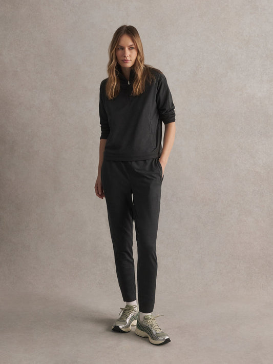 Kya Active Sweatpant 27 Black Marl - Varley
