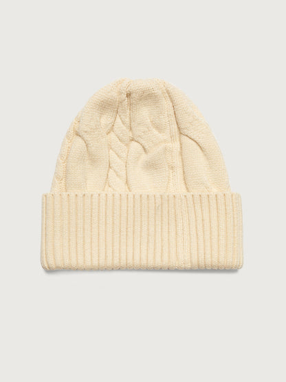Chamond Cable Beanie | VARLEY US Whitecap Grey - Varley