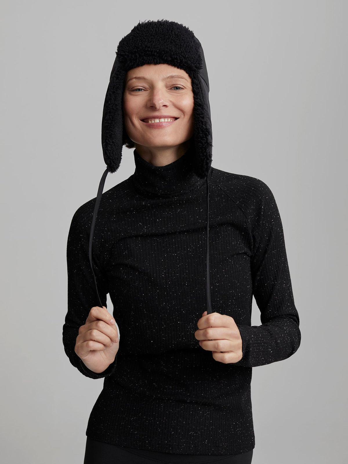 Atmore Trapper Hat | VARLEY US Black - Varley