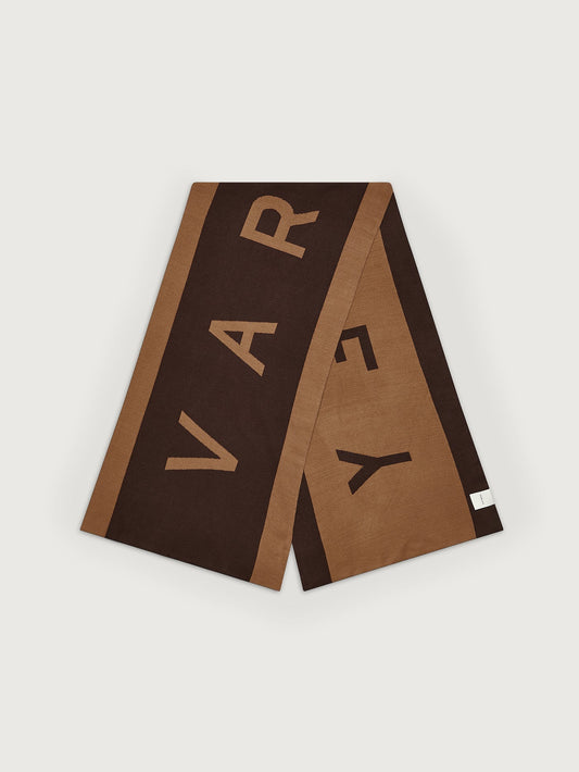 Phoenix Scarf | VARLEY US Coffee Bean/ Golden Bronze - Varley