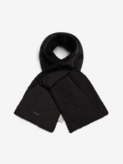 Coronet Quilt Sherpa Scarf | VARLEY US Black - Varley