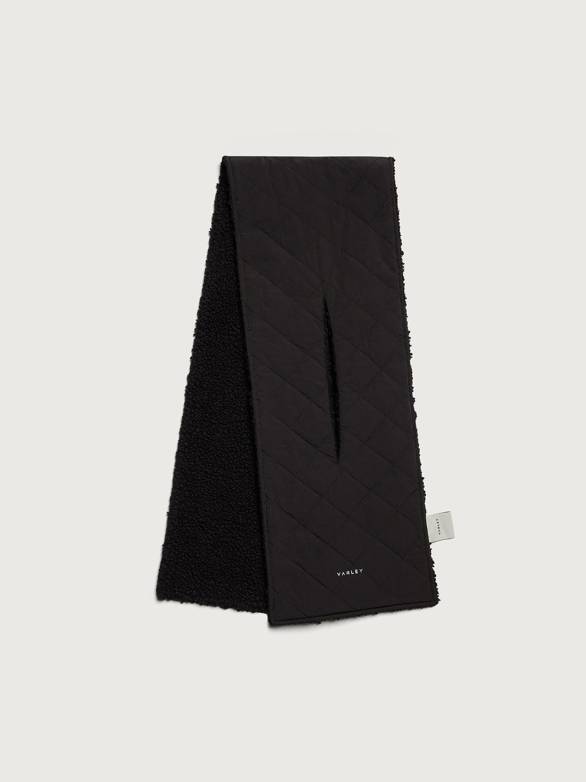 Coronet Quilt Sherpa Scarf | VARLEY US Black - Varley