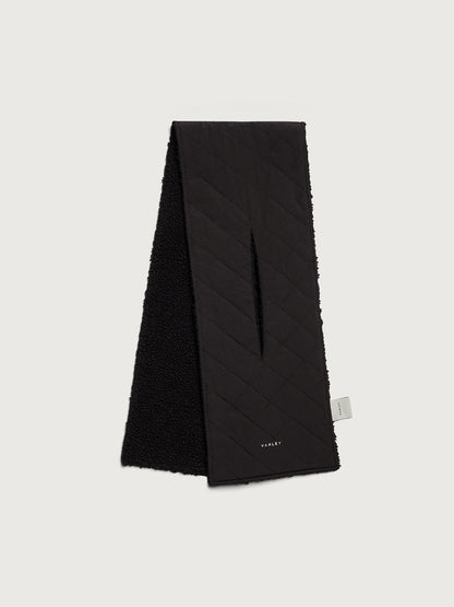 Coronet Quilt Sherpa Scarf | VARLEY US Black - Varley