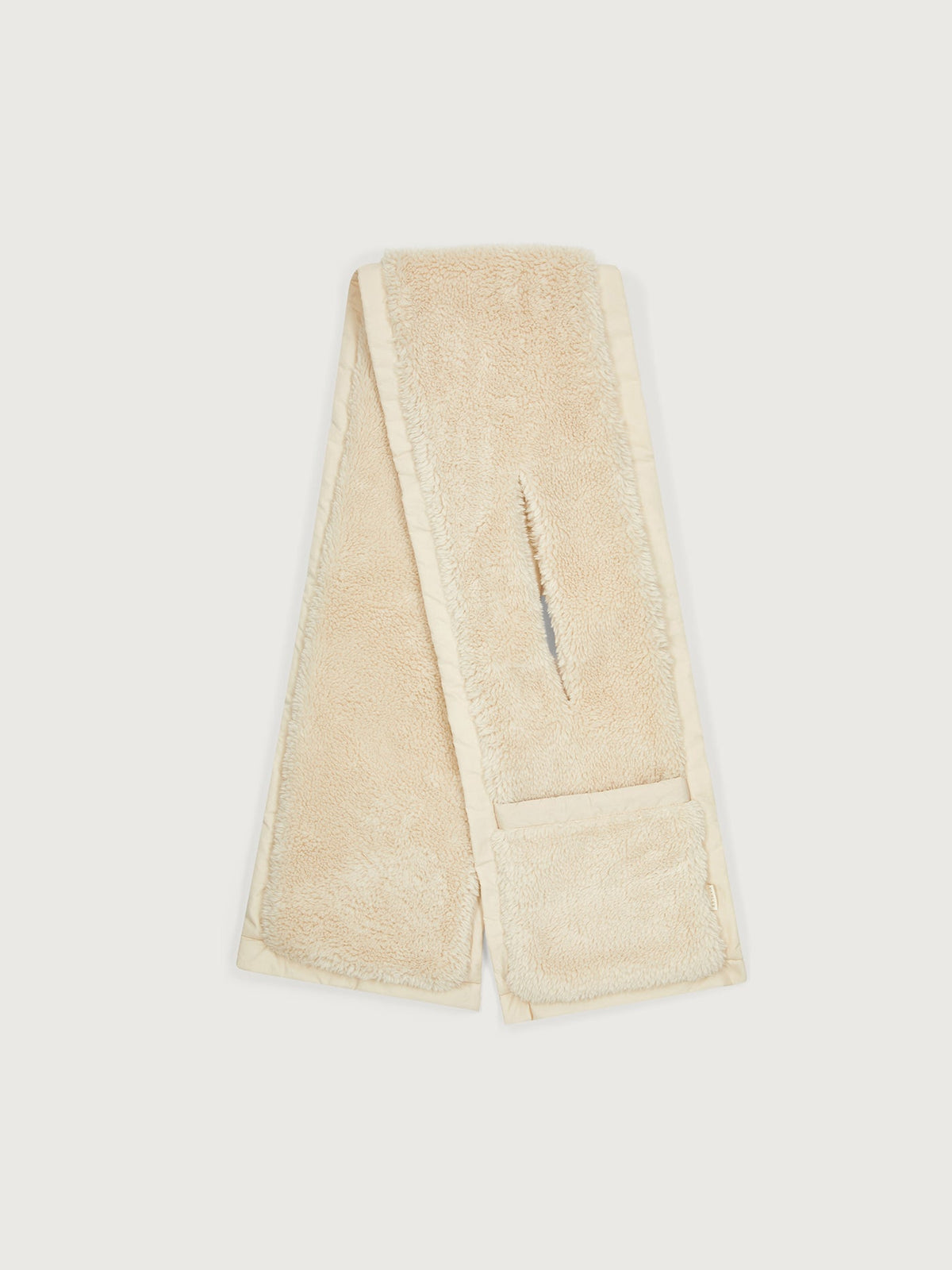Vesta Sherpa Pocket Scarf Sandshell - Varley
